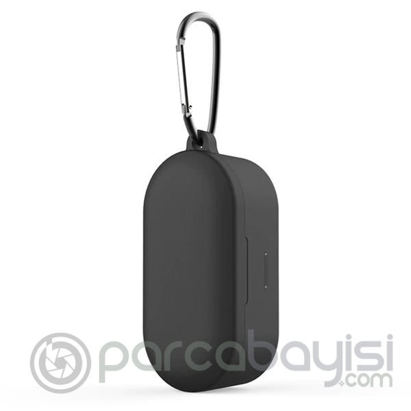 QCY T1S-T2C Bluetooth Kulaklık İçin Silikon Koruma Kılıf+ Anahtarlık