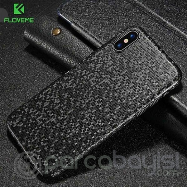 Floveme iPhone SE3-SE2 İPhone 8-7 Kılıf Mozaik Ultra Slim Premium Pc Fit Kılıf