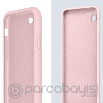 ALLY İPhone SE2 İPhone 8-7 Lansman Kılıf İçi Kadife Soft Silikon Kılıf