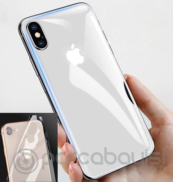 İPhone XS Hidrojel Hayalet Arka Tam Kaplama Film