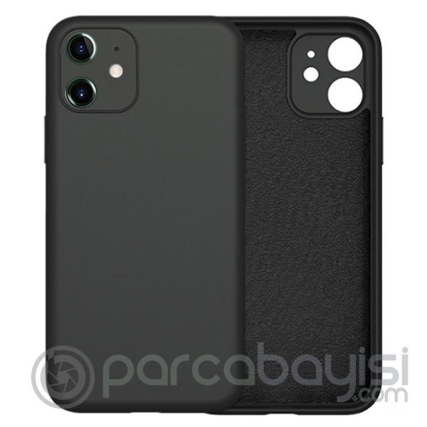 ALLY İPhone 11 Kamera Korumalı Lansman Kılıf İçi Kadife Silikon Kılıf