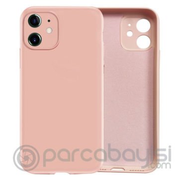 ALLY İPhone 11 Kamera Korumalı Lansman Kılıf İçi Kadife Silikon Kılıf