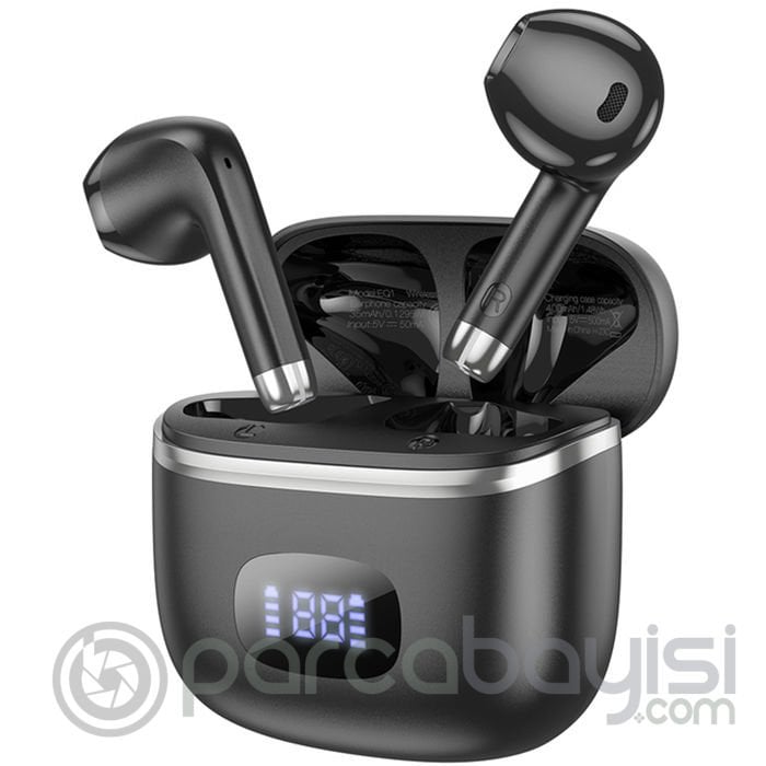 HOCO EQ1 TWS Led Ekranlı Kablosuz Bluetooth 5.3 Kulakiçi Kulaklık