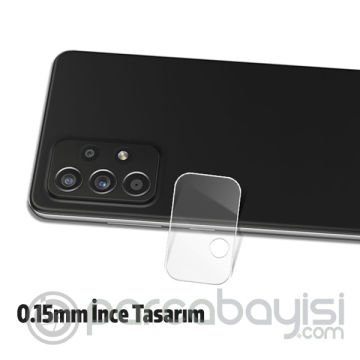 SM Galaxy A52-A72 Tempered Cam Kamera Koruyucu