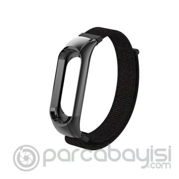Xiaomi Mi Band 3  Best Nylon Kayış Kordon ZEYTİN YEŞİLİ