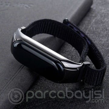 Xiaomi Mi Band 3  Best Nylon Kayış Kordon ZEYTİN YEŞİLİ
