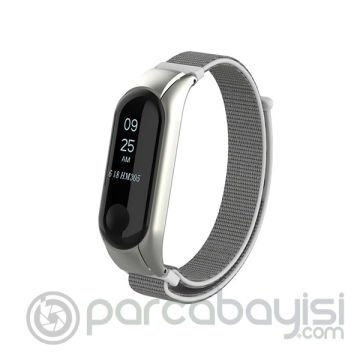Xiaomi Mi Band 3  Best Nylon Kayış Kordon ZEYTİN YEŞİLİ