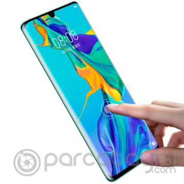 Huawei P30 Pro Full Uv Liquid+uv Işık 3D Full Kırılmaz Cam Ekran Koruyucu