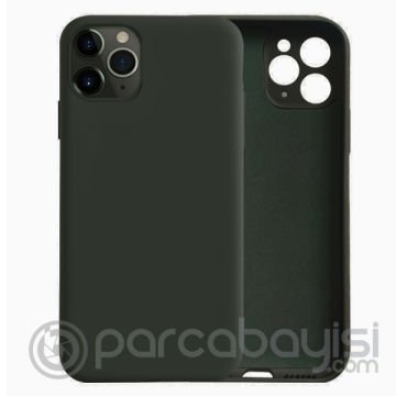 ALLY İPhone 11 Pro Max Kamera Korumalı Lansman Kılıf İçi Kadife Silikon Kılıf