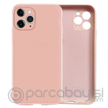 ALLY İPhone 11 Pro Kamera Korumalı Lansman Kılıf İçi Kadife Silikon Kılıf