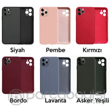 ALLY İPhone 11 Pro Kamera Korumalı Lansman Kılıf İçi Kadife Silikon Kılıf