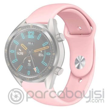 22MM Silikon Kayış Kordon Gear S3 Watch 4 -GT2 GT2E 46MM Kayış,Kordon Watch Active 2 22MM