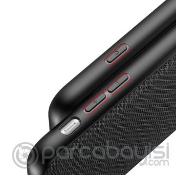 Dux Ducis Fino Serisi İPhone SE 2020-2022 Kılıf Premium Dokuma Silikon Kılıf  iPhone 7 - 8-