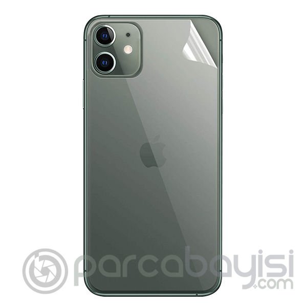 İPhone 11 6.1 İnch 2019 Hidrojel Hayalet Arka Koruma Kaplama Film