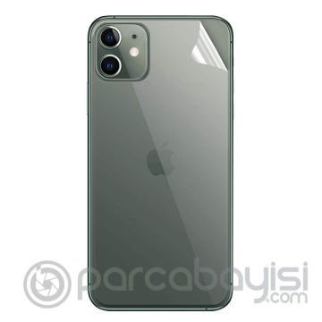 İPhone 11 6.1 İnch 2019 Hidrojel Hayalet Arka Koruma Kaplama Film