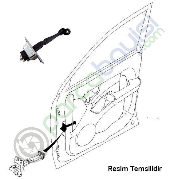 Kia Picanto Arka Kapı Açma Gergisi Sağ Orjinal | 794901Y000