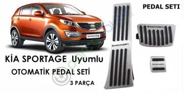 Kia Sportage Otomatik Pedal Set Orjinal Style 3 Parça Geçmeli