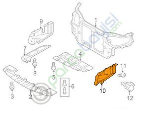 Ceed Motor Alt Panel Koruma Sol Orjinal | 291202H050