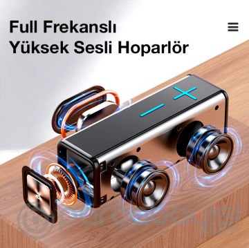 ALLY MC V13 TWS Taşınabilir Kablosuz Hoparlör Subwoofer