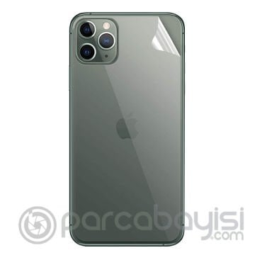 İPhone 11 Pro Max 6.5 İnch 2019 Hidrojel Hayalet Arka Koruma Kaplama Film