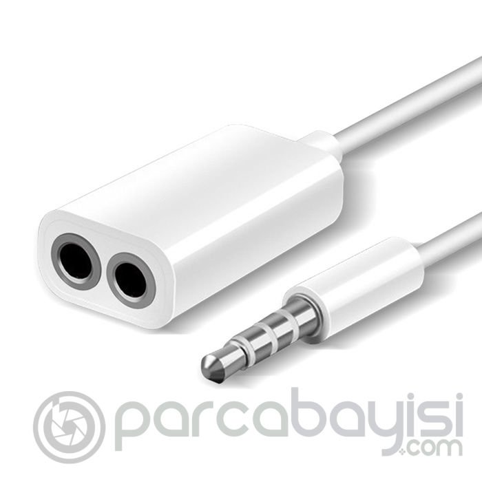 ALLY Universal 3.5mm Kulaklık Çoğaltıcı Erkek Dişi Jack Dönüştürücü Splitter