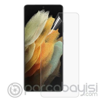 SM Galaxy S21 Ultra Full Membran Nano Hidrojel Film Ekran Koruyucu