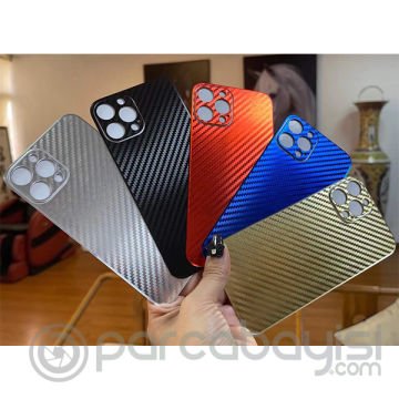 İPhone 11 6.1 Luxury Renkli Tempered Arka Koruma Kamera Koruma