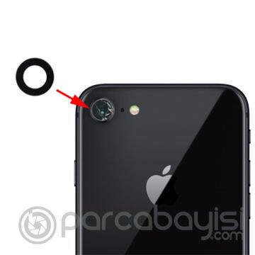 iPhone SE3-SE2 İPhone 8-7  Kamera Lens