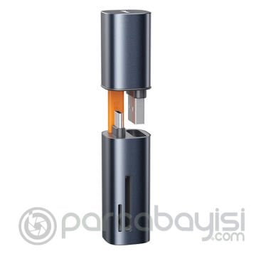 Baseus Mini-Cabin 2in1 Usb Type-C Usb 3.0 Hafıza Kart Okuyucu