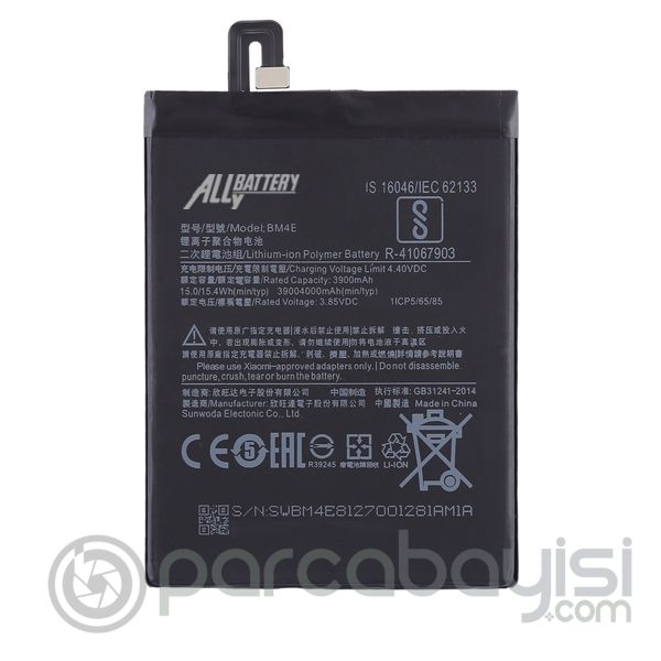 Xiaomi Pocophone F1 BM4E Pil Batarya