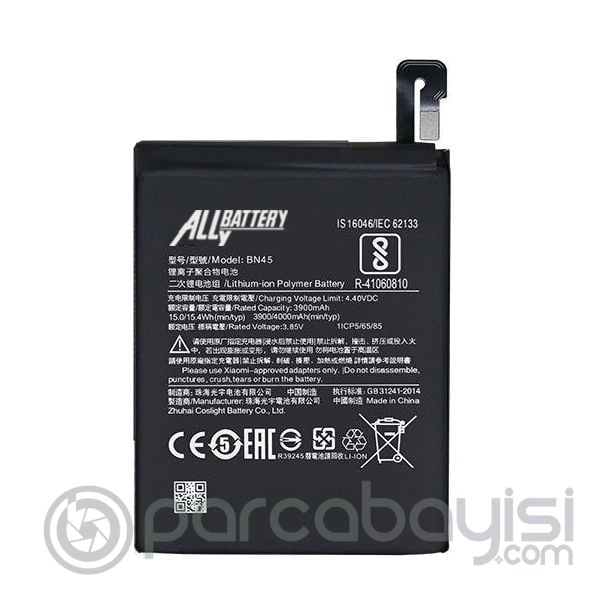 Xiaomi Redmi Note 5 Note 5 Pro Bn45 3900mah Pil Batarya