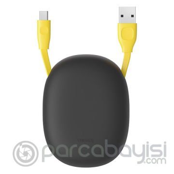 BASEUS Lets Go Little Reunion Type-C Kablo Taşınabilir seyahat Usb Kablo 1Metre