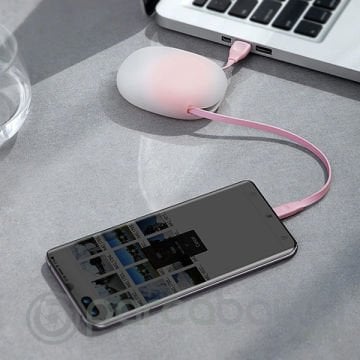 BASEUS Lets Go Little Reunion Type-C Kablo Taşınabilir seyahat Usb Kablo 1Metre