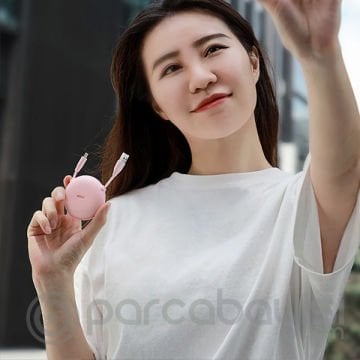 BASEUS Lets Go Little Reunion Type-C Kablo Taşınabilir seyahat Usb Kablo 1Metre