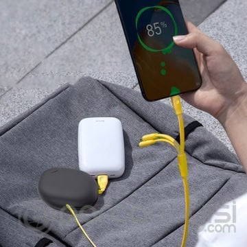 BASEUS Lets Go Little Reunion Type-C Kablo Taşınabilir seyahat Usb Kablo 1Metre