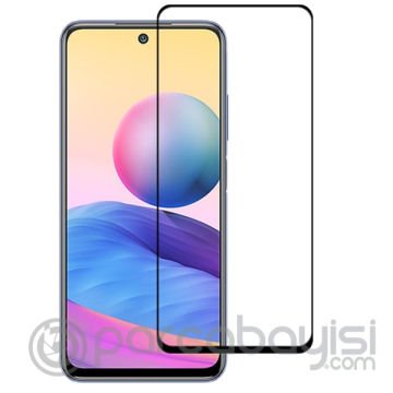Xiaomi Redmi Note 10 Full Glue Full Kaplama Tempered Cam Ekran Koruyucu