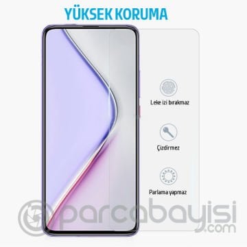 Xiaomi Redmi K40-K40 Pro-K40 Pro+-Mi 11i-Poco F3 Tempered  Cam Ekran Koruyucu