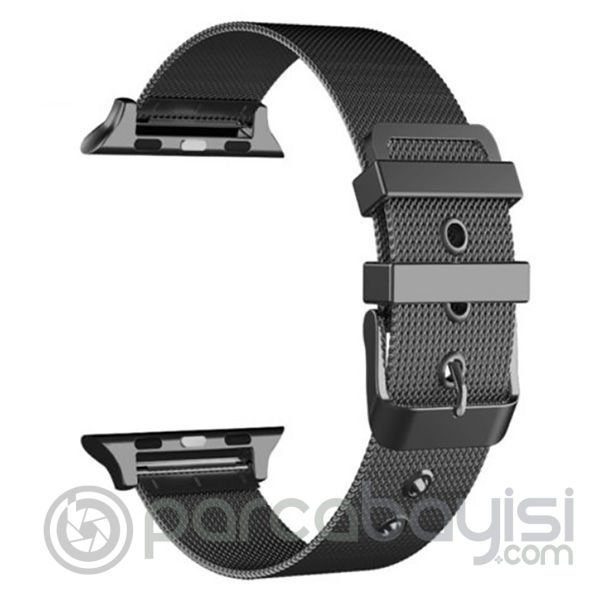 Ally Apple Watch 7-8 41mm 6-5-4 40mm Kayış Kordon Çelik Klasik Toka 3-2-1 38mm