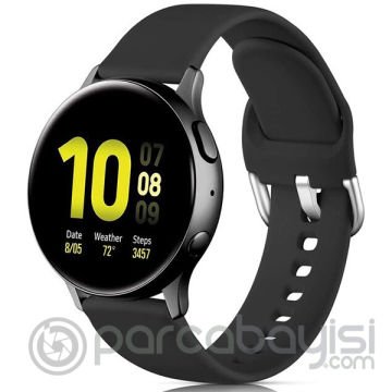 22MM Gear S3 Watch  4 -GT2 GT2E 46MM Kayış Kordon Silikon