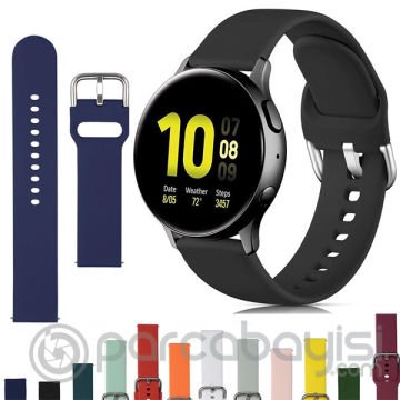 22MM Gear S3 Watch  4 -GT2 GT2E 46MM Kayış Kordon Silikon