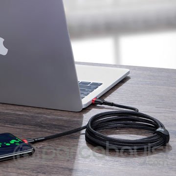 Baseus Cafule PD2.0 100W flash Şarj Usb Type-C Kablo (20V 5A) 2 Metre