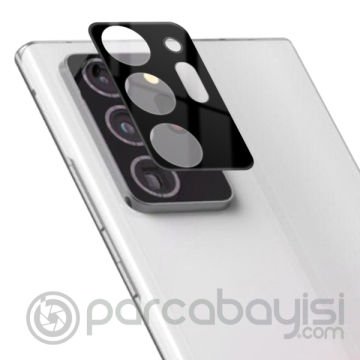 ALLY SM Galaxy Note 20 Ultra HD 3D Tempered Cam Kamera Koruyucu