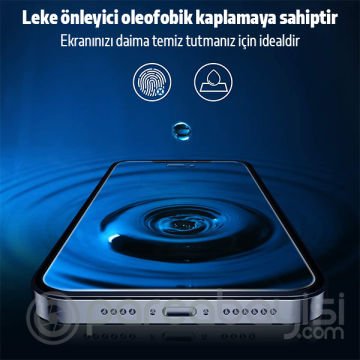 İPhone 12 Mini Privacy Gizli Hayalet Tempered Cam Ekran Koruyucu