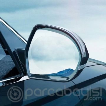 Baseus 135x95mm Araç Oto Yan Dikiz Ayna Yağmur Su Kaydırıcı Sis Önleyici Film 2 Adet Set