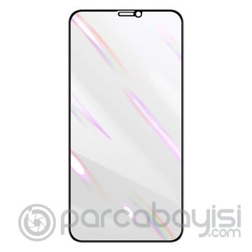 Baseus 0.25mm İPhone 11 Pro-XS-X 3D Curved Privacy Gizlili Cam Ekran Koruyucu