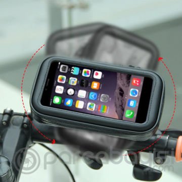Ally Su Geçirmez Bisklet Tutucu Kılıf 360 Donerli (xl6.3ınch)