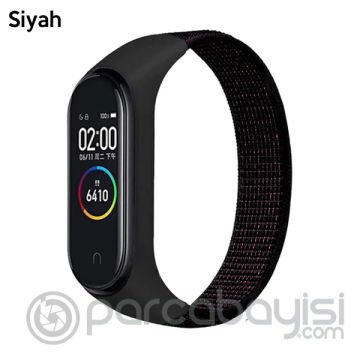 Xiaomi Mi Band 5-4-3  Nylon Kayış Kordon