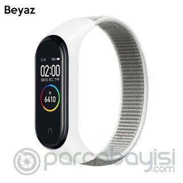 Xiaomi Mi Band 5-4-3  Nylon Kayış Kordon