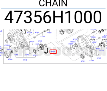 Kia Sorento Şanzuman Eksantrik Zinciri Orjinal | 4735649200