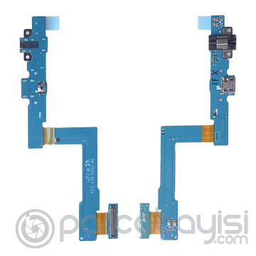 Ally Samsung Galaxy Tab A 9.7 İnch T550 T555 İçin Şarj Kulaklık Soket Film